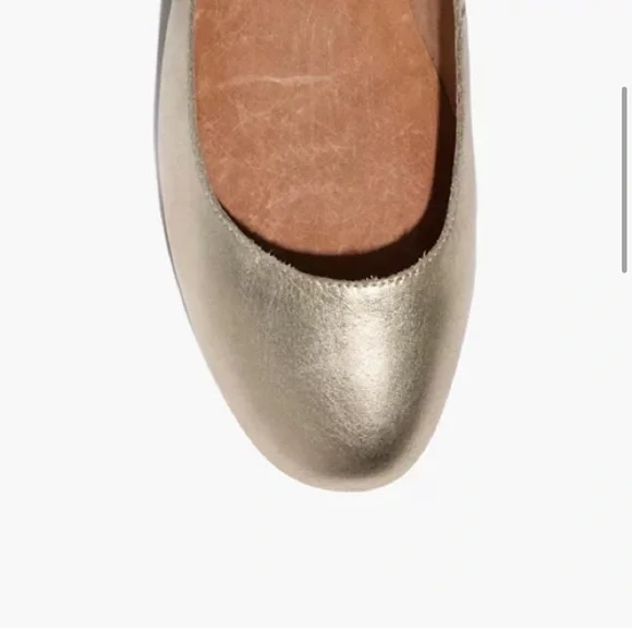 Madewell The Ella Pump in Metallic - Picture 4 of 10